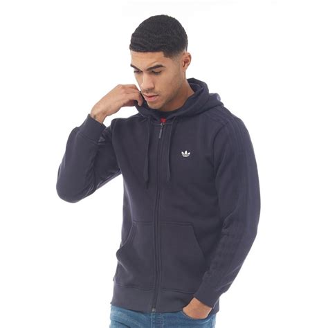 adidas originals hoodie met rits|adidas originals hoodie men.